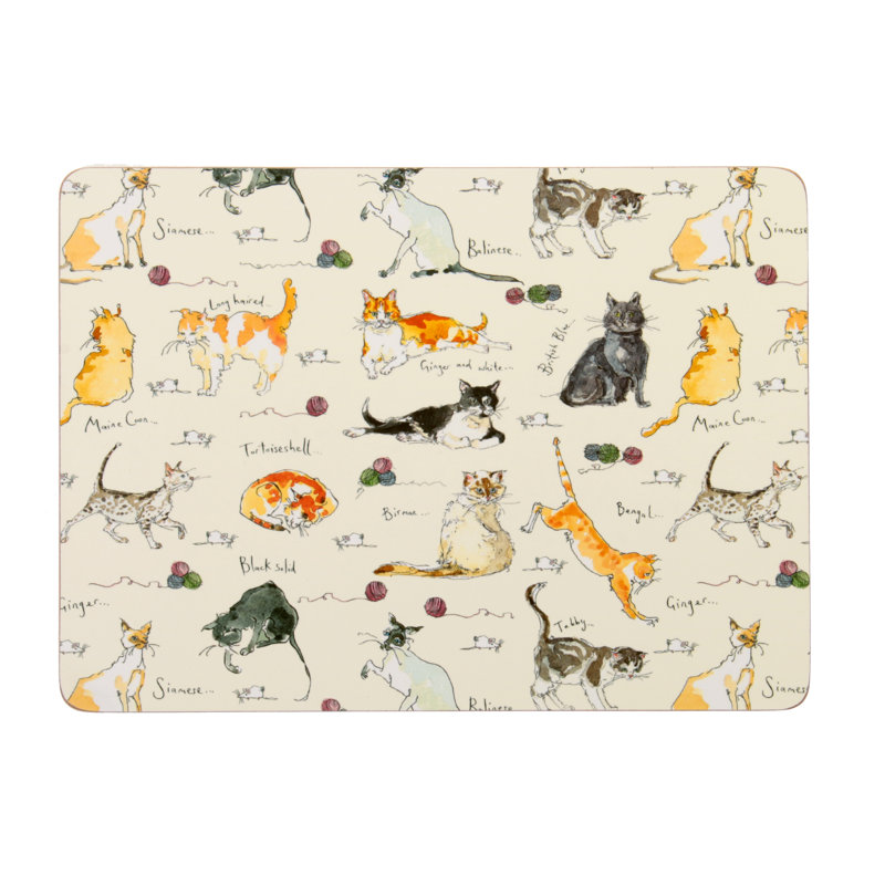 Ulster Weavers Cats Placemat Wayfair.co.uk